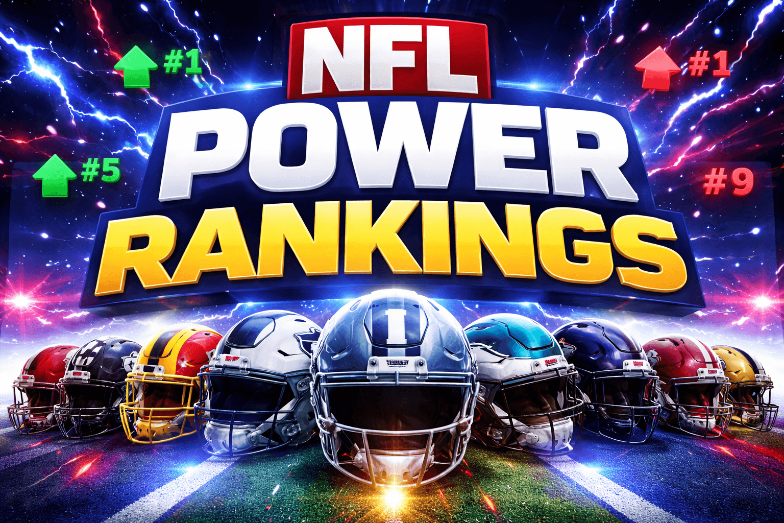 NFL Power Rankings 2026 (Live)