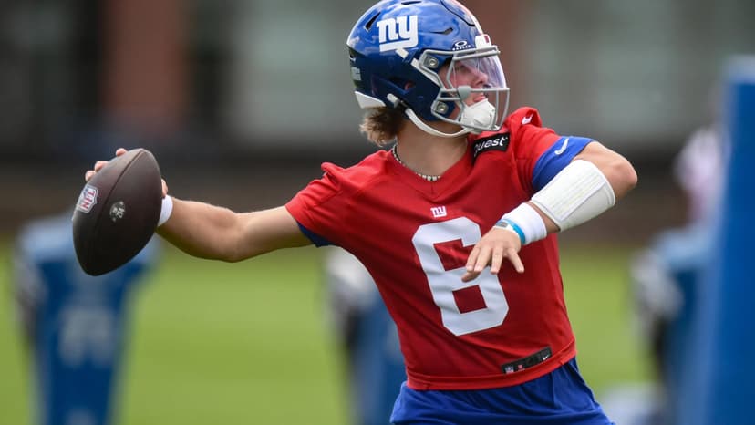 Giants Name Jaxson Dart Starting QB